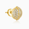 Golden Beads of Love Earrings