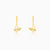Golden Butterfly Bloom Earrings