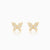 Golden Butterfly Tiny Studded Affair Earrings