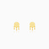Golden Dreamcatcher Earrings