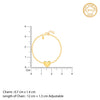 Golden Heartbeat Kids Bracelet (0 - 2 Years)