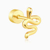 Golden Medusa Ear Piercings