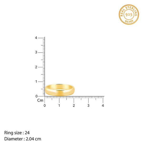 Golden Classic Band For Him