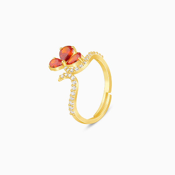 Golden Aurora Ring