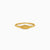 Golden Floral Promise Ring
