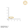 Golden Trinity Gleam Ring