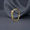 Golden Eye Catching Ring