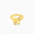Golden Butterfly Bloom Ring