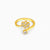 Anushka Sharma Golden Blooming Flower Ring