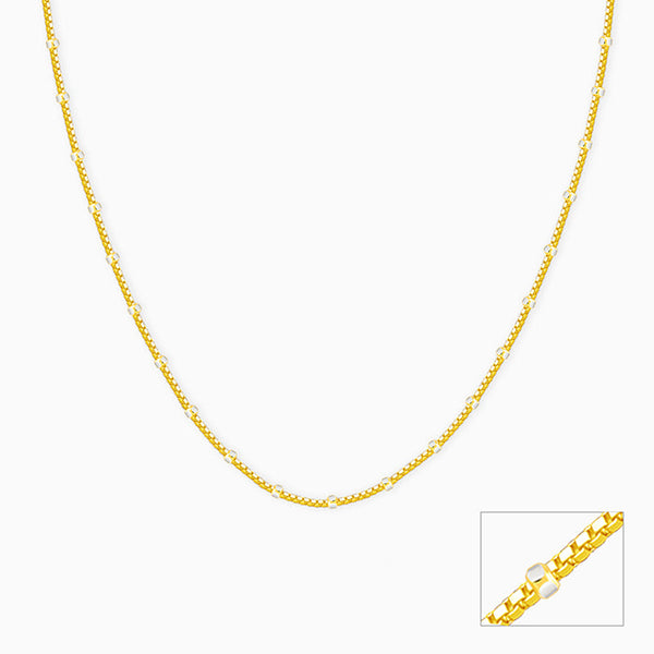 Dual Tone Box Chain