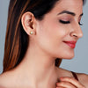 Golden Beads of Love Earrings