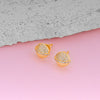 Golden Beads of Love Earrings