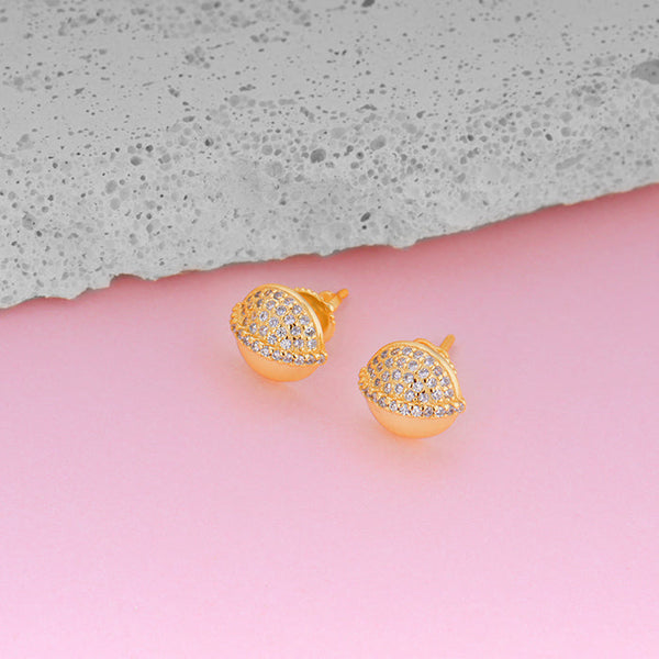 Golden Beads of Love Earrings