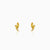 Golden Honey Stud Earrings