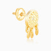 Golden Dreamcatcher Earrings