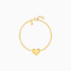 Golden Heartbeat Kids Bracelet (0 - 2 Years)