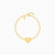 Golden Heartbeat Kids Bracelet (0 - 2 Years)