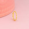 Golden Twisted Nose Ring
