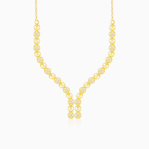 Anushka Sharma Golden Rhythm Of The Night Necklace