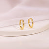 Golden Kai Hoop Ear Piercings