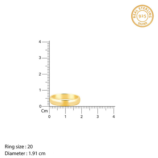 Golden Classic Band For Him