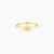 Golden Dendrobium Ring