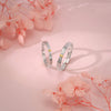 Dual Tone Twin Flame Couple Bands